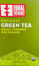 Load image into Gallery viewer, Tea Bags, Organic Green Tea, Equal Exchange

