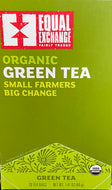 Tea Bags, Organic Green Tea, Equal Exchange