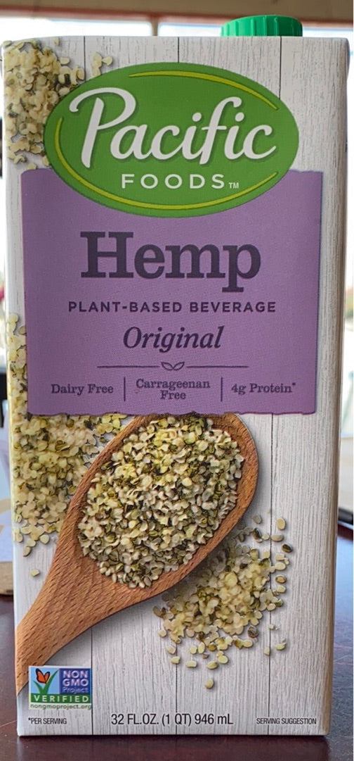 Hemp Milk; Plant-Based Beverage; Pacific Foods