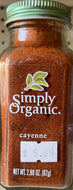 Cayenne Pepper, Simply Organic