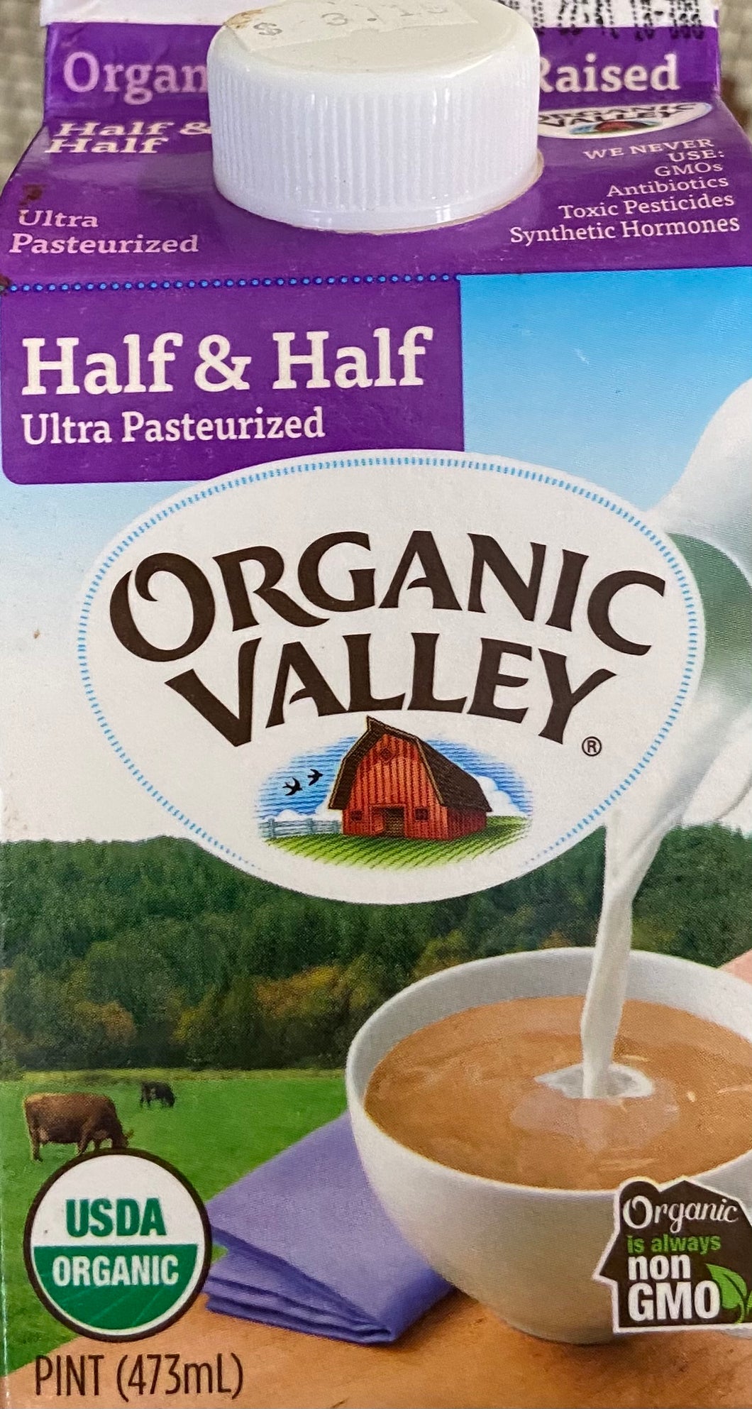 Half & Half, Organic Valley
