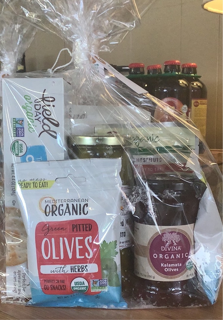 Olives & Pickles & More Gift Basket