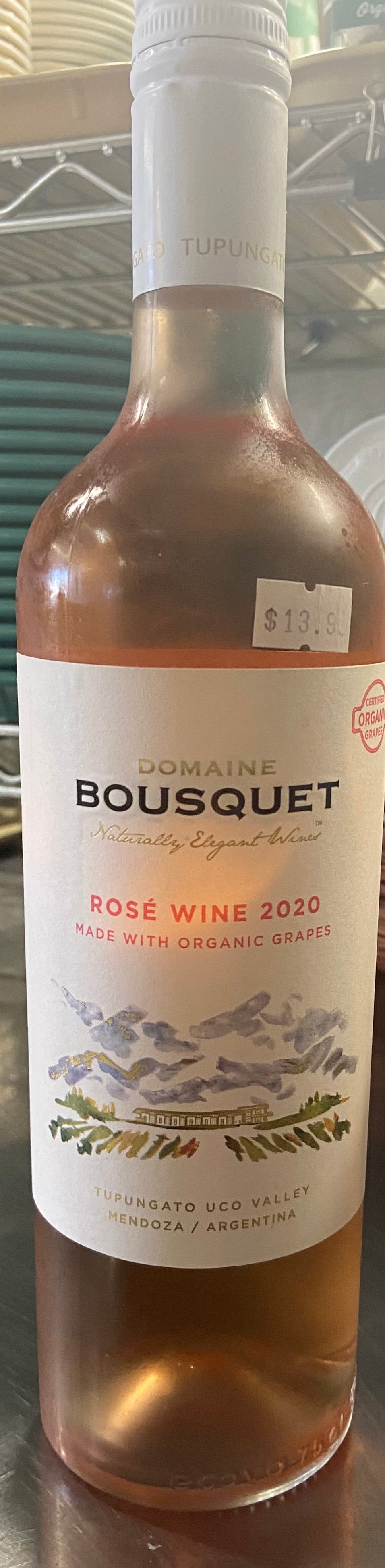 Wine, Rosé, Organic, Domaine Bousquet