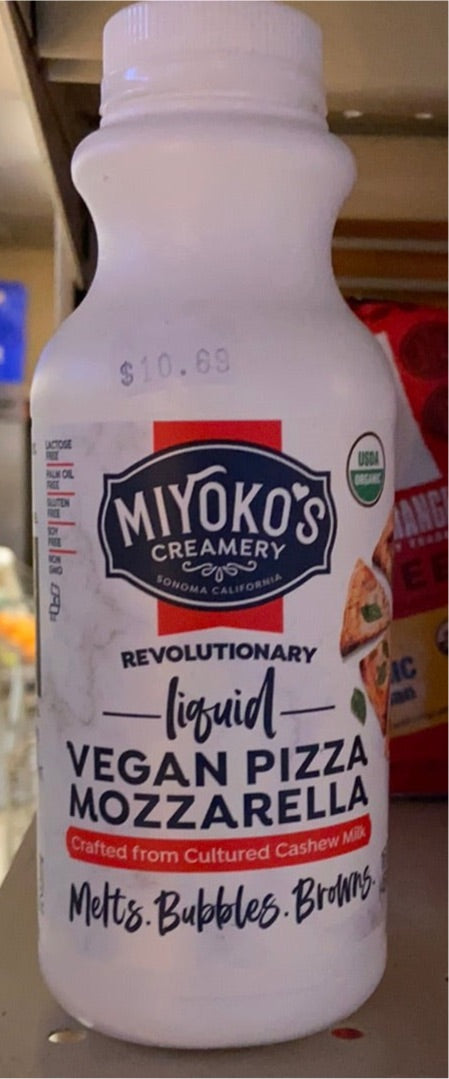 Cheese, Vegan Mozzarella, Organic Cashew Milk, Miyoko's Creamery