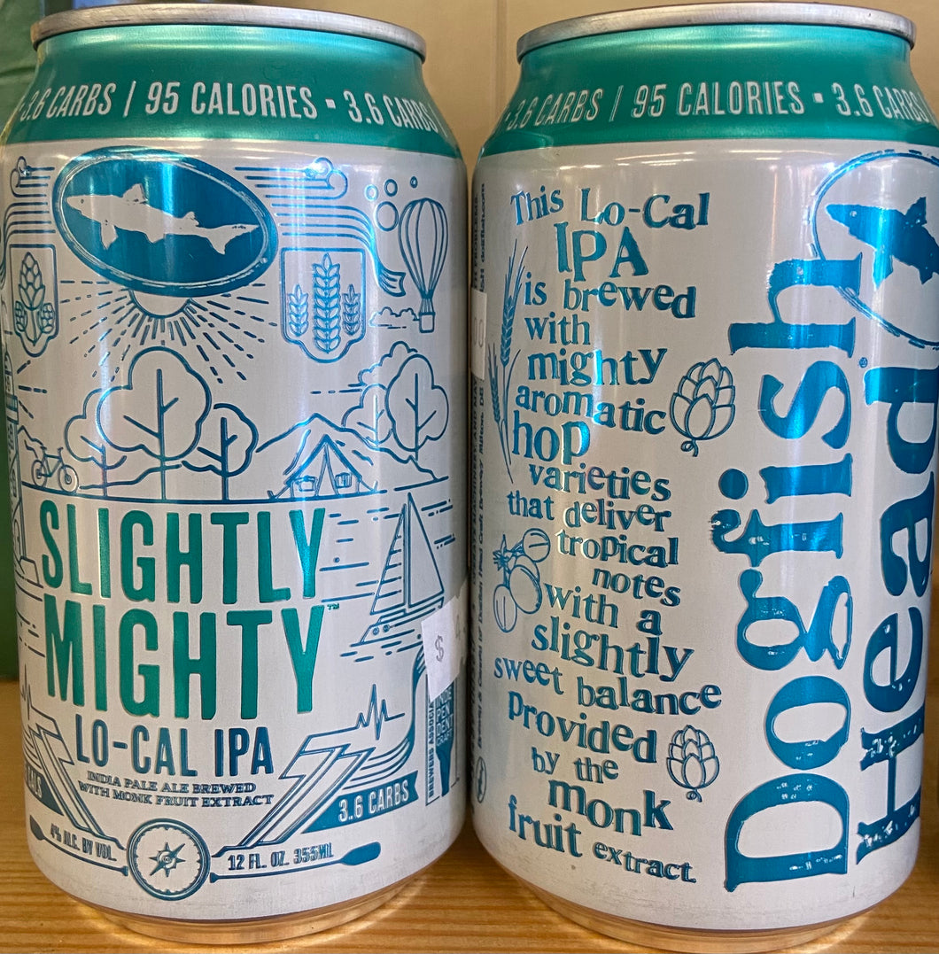 Beer, Slightly Mighty, Dogfish Head, Organic, Carry Out