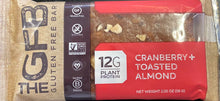 Load image into Gallery viewer, Snacks, Cranberry and Toasted Almond, The GFB Gluten-Free Bar, Organic, 2.05 oz.
