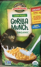 Load image into Gallery viewer, Cereal, Gorilla Munch Corn Puffs, Organic, Nature&#39;s Path
