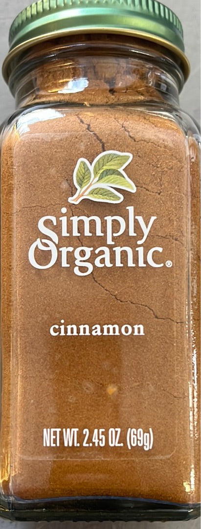 Simply organic, Cinnamon