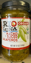 Load image into Gallery viewer, Peppers, Nacho Sliced Jalapenos, Hot Organic, Rio Luna
