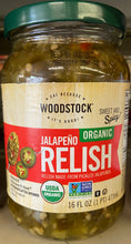 Load image into Gallery viewer, Pickle Relish, Organic Jalapeno, Woodstock
