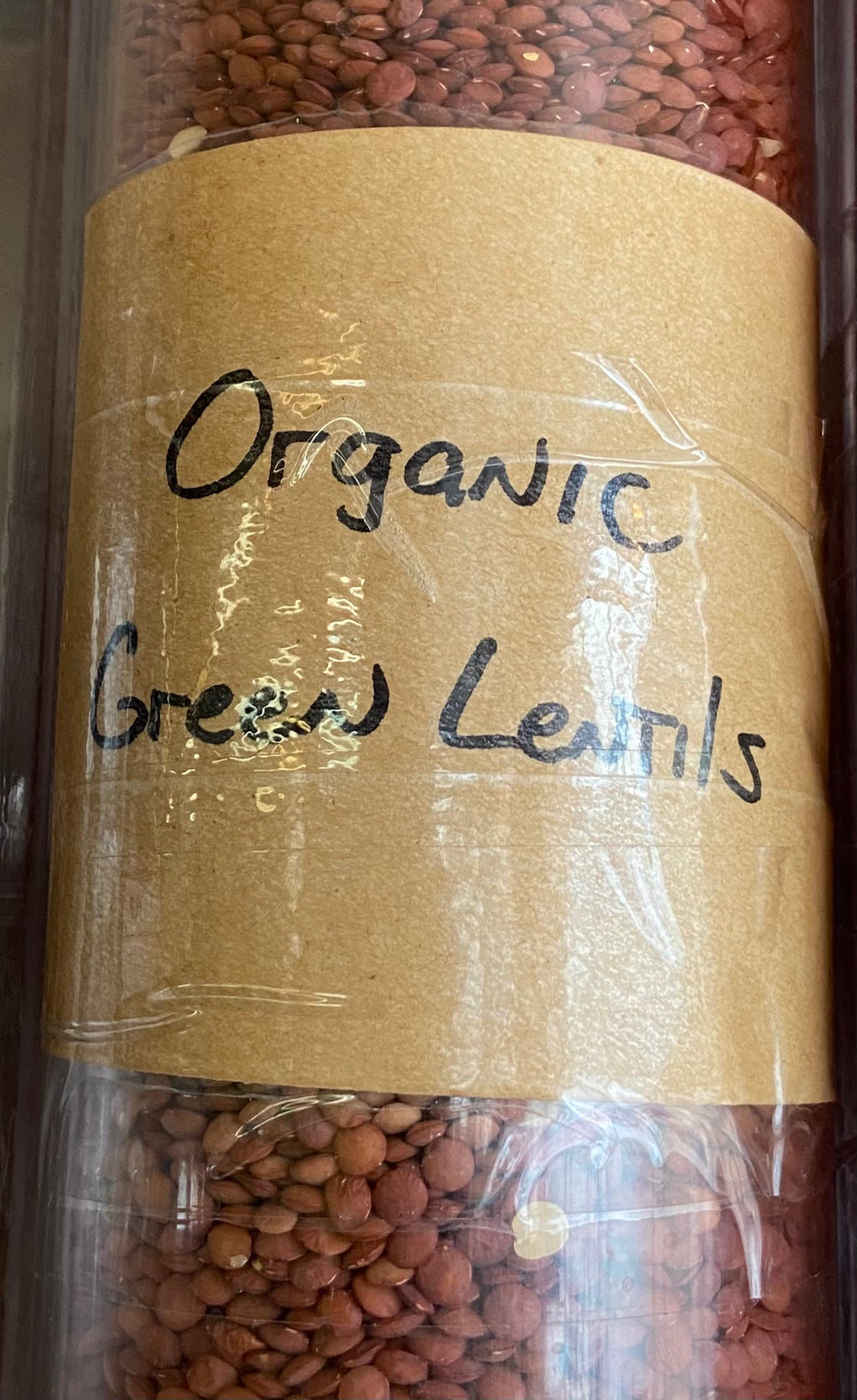 Lentils, Organic Bulk Green