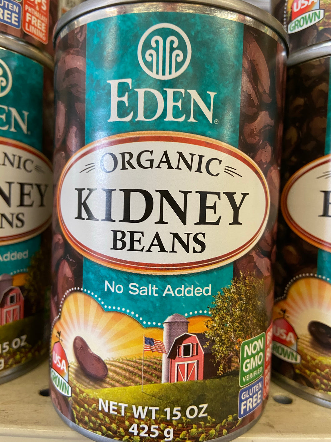 Beans Canned, Red Kidney, Eden Organic