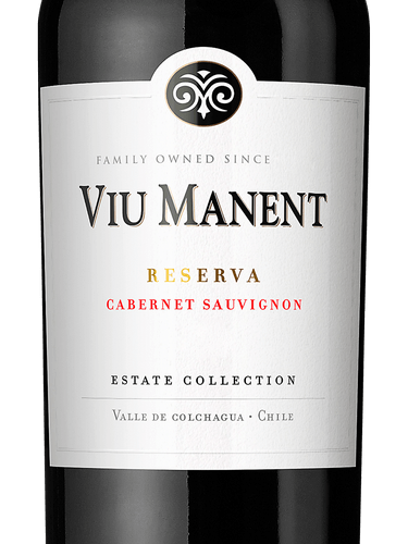 Wine, Cabernet Sauvignon Reserva, Viu Manent, 2020, Organic