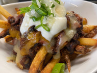 Loaded al pastor fries